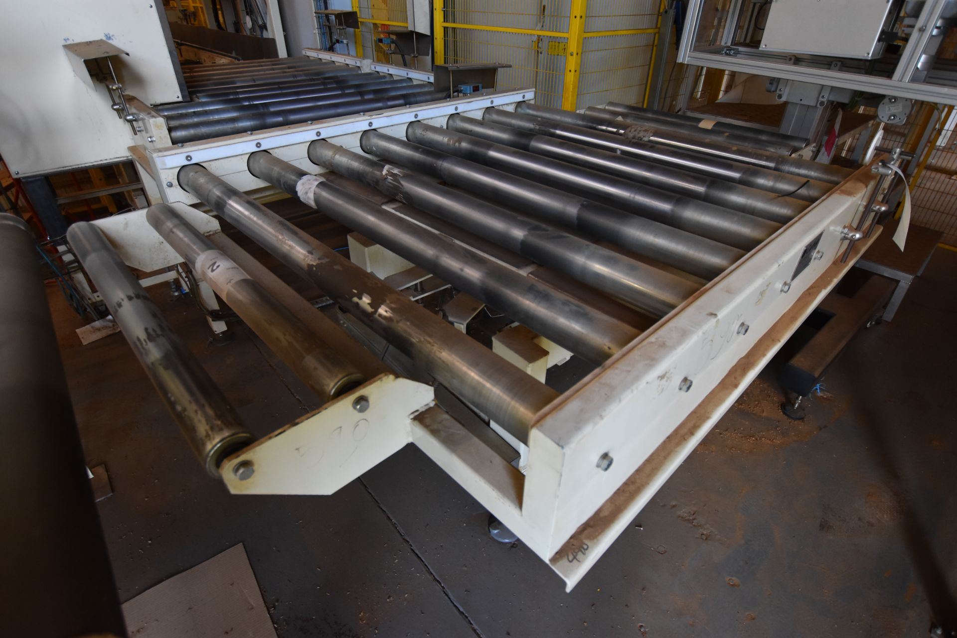 Garbuio Powered Roller Conveyor Turntable, approx.