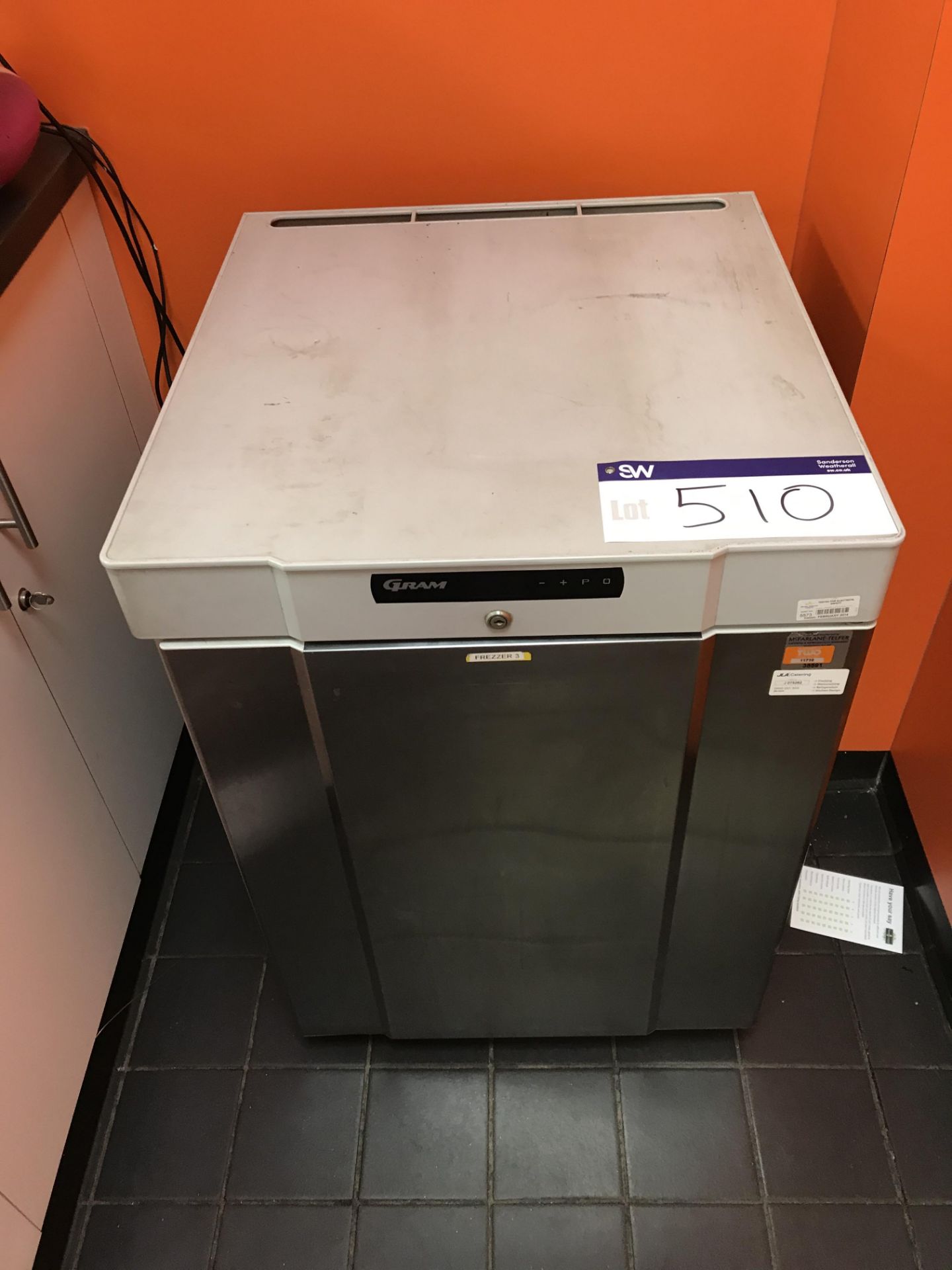 Gram F210 RG3N Stainless Steel Single Door Freezer