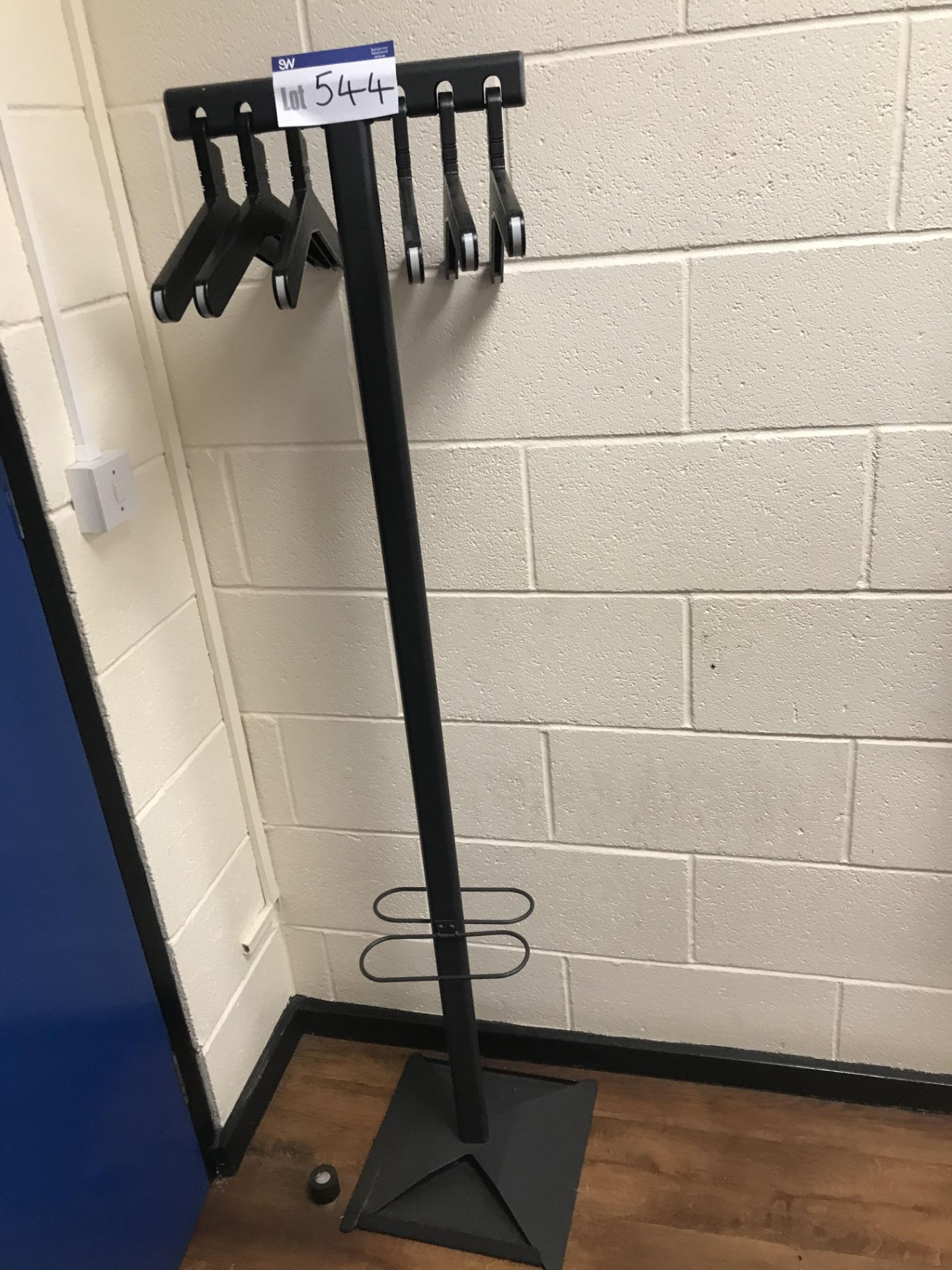 Metal Framed Six Station Hat & Coat Stand