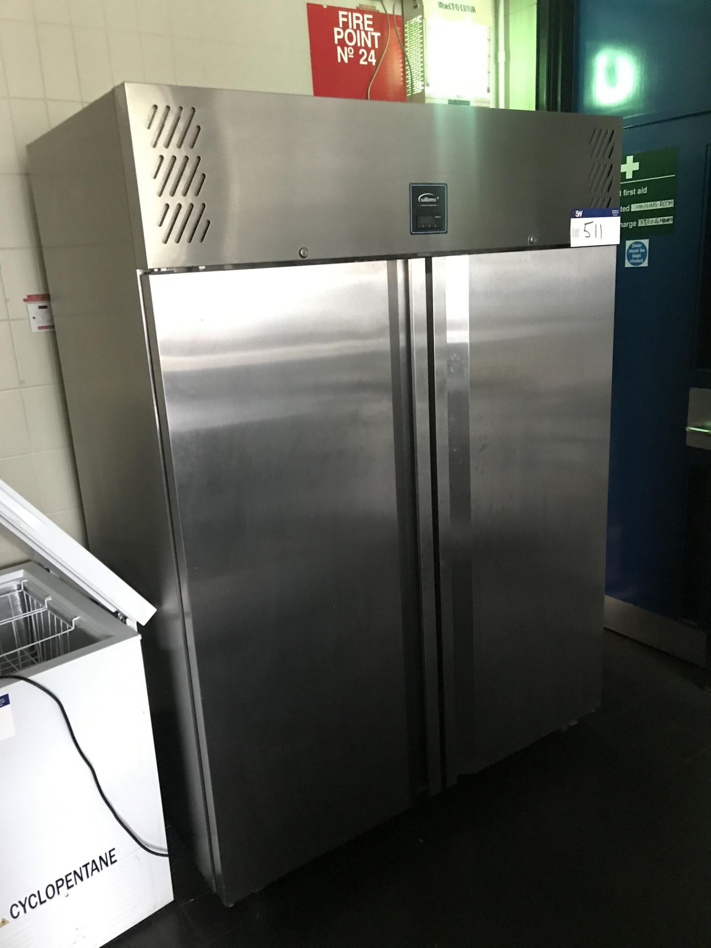 Williams LJ2SA HCR2 Stainless Steel Double Door Co - Image 2 of 2