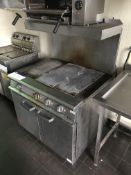 Falcon Stainless Steel Commercial Double Door Cook