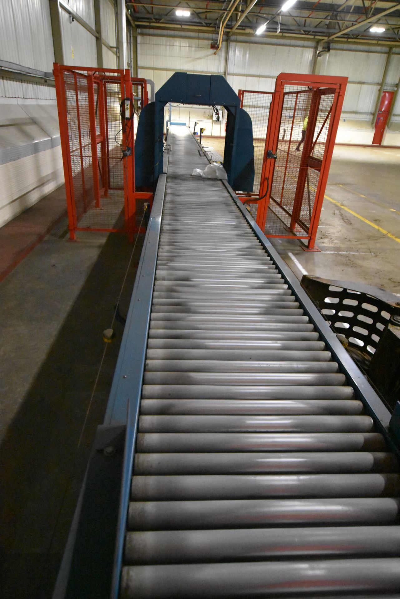 Bankside POWERED ROLLER CONVEYOR, approx. 27m long - Image 6 of 9