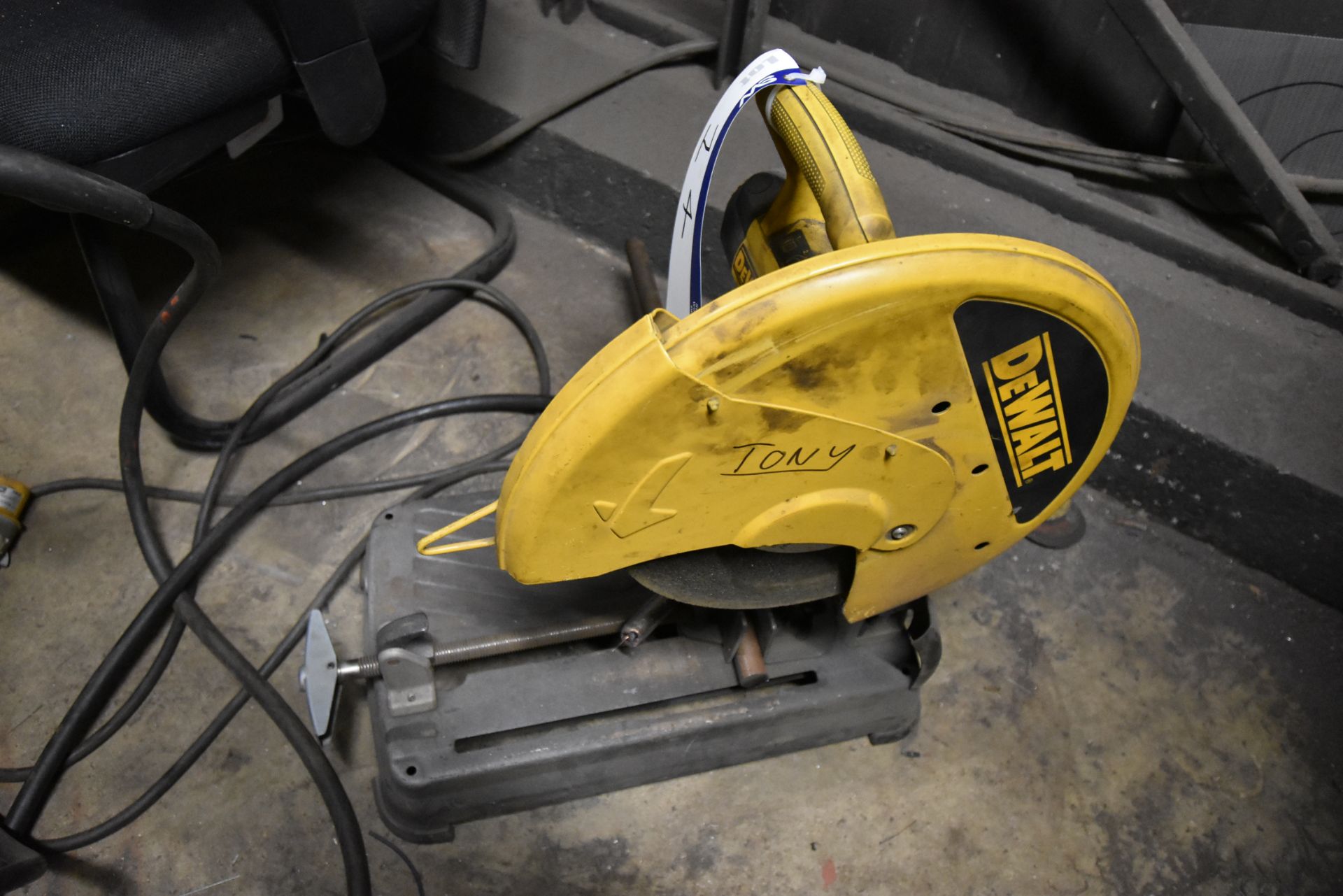 Dewalt DW8716 355mm Pull Down Chop Saw, 110V