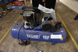 Draper Horizontal Receiver Mounted Air Compressor,