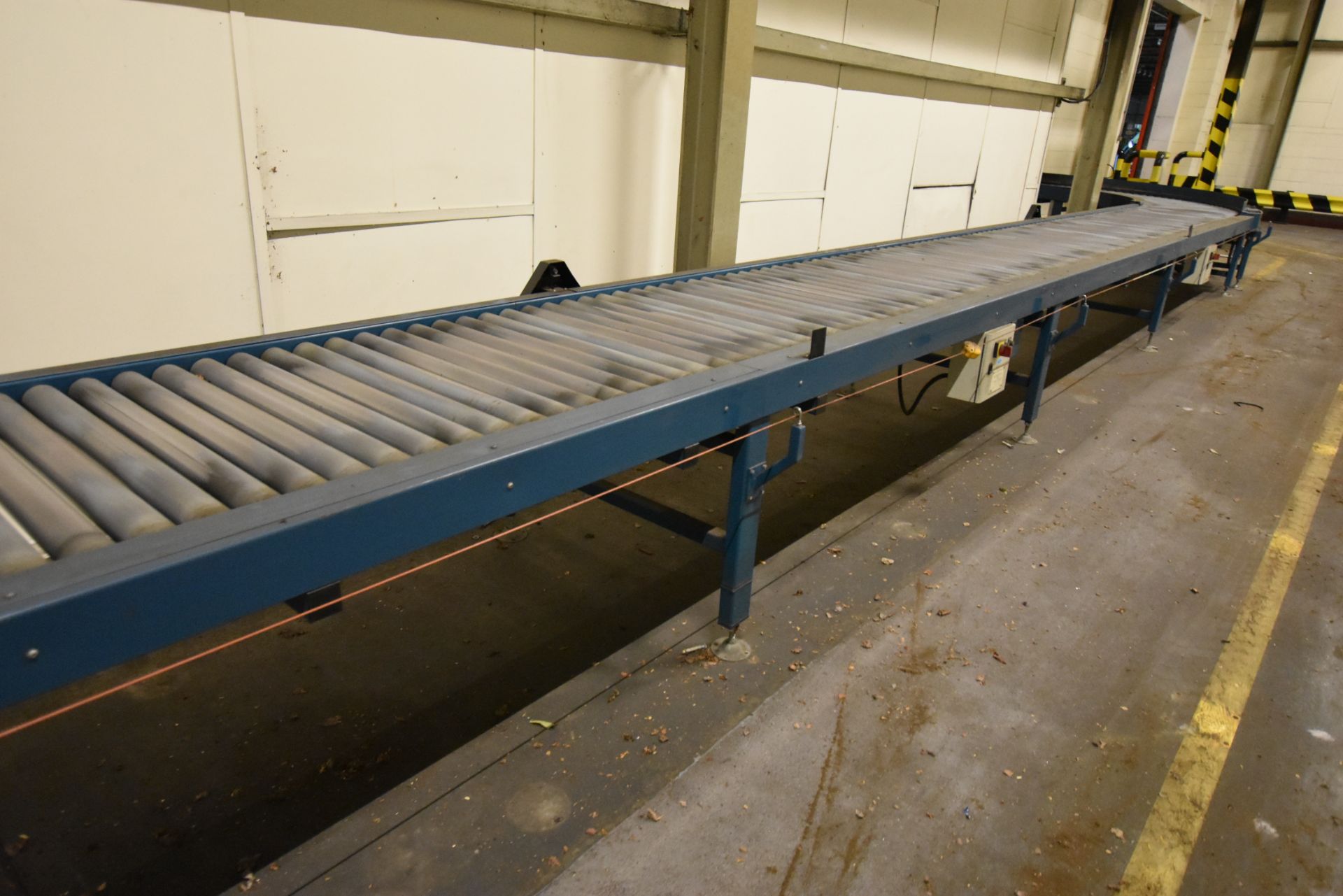 Bankside POWERED ROLLER CONVEYOR, approx. 45m long - Image 8 of 10