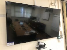 Samsung 65in Wall Mounted Television