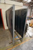 Two Mobile Welding Screens