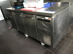 Gram Stainless Steel Triple Compartment Refrigerat