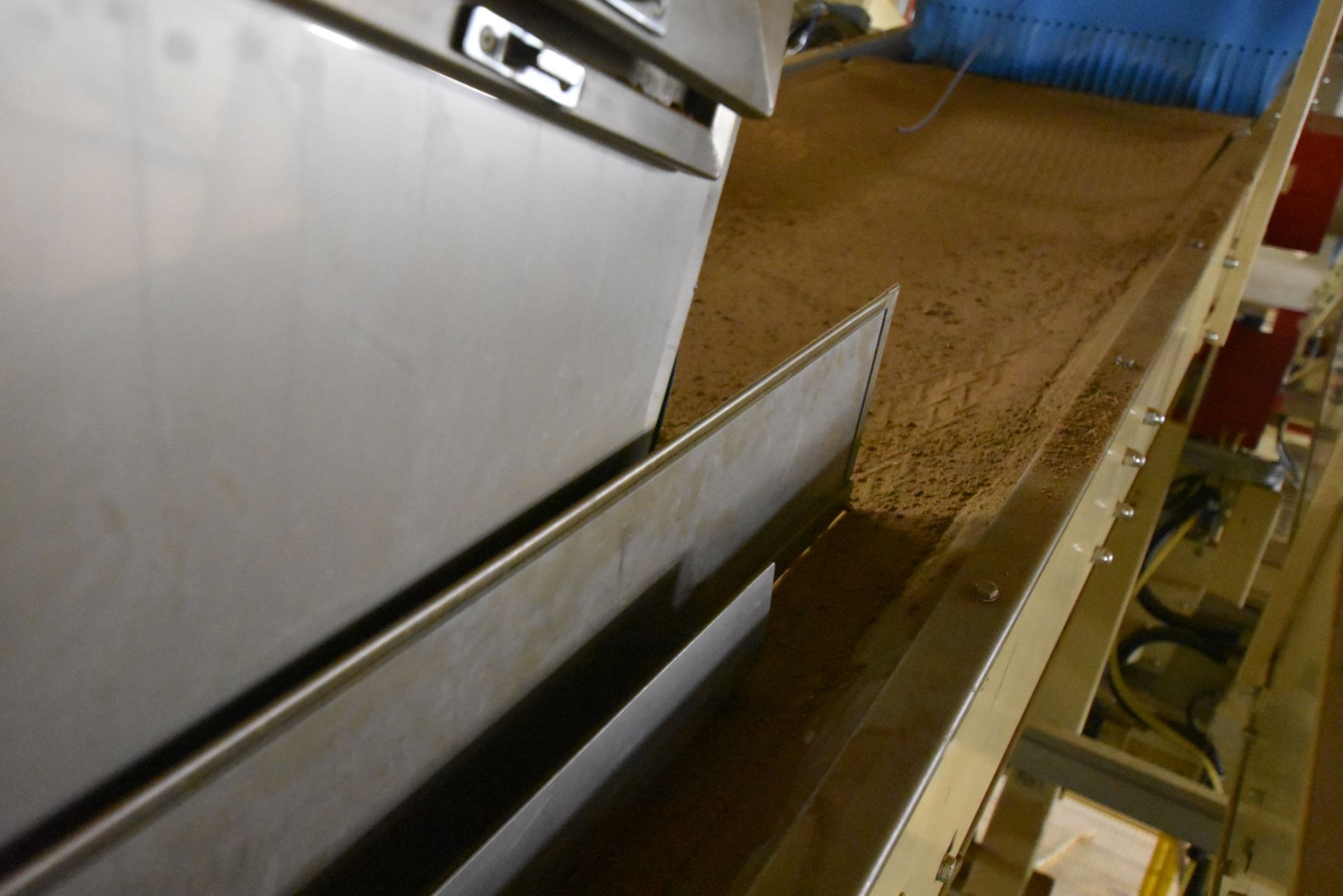 Approx. 800mm Wide Inclined Trough Belt Conveyor, - Image 2 of 2