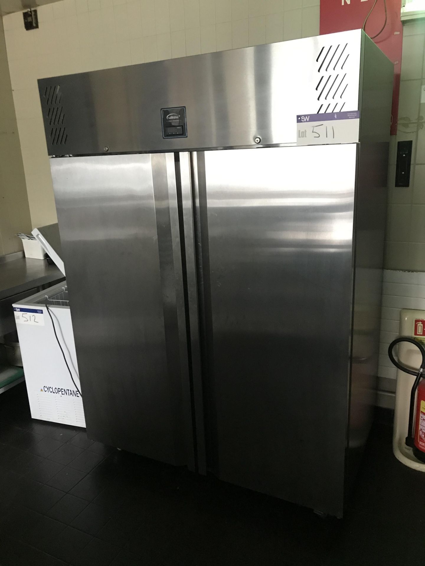 Williams LJ2SA HCR2 Stainless Steel Double Door Co