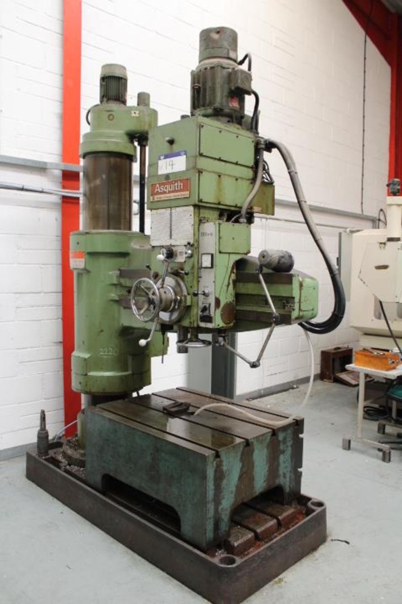 Asquith OD1 MK2 15/54 RADIAL ARM DRILL, serial no.