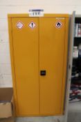 Steel Double Door Cabinet, 1.8m high (no contents)