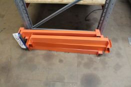 Six Pallet Rack Cross Beam Supports