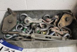 Various Lifting Eyes and Hooks