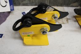 Pair of Camlok CH1 1000kg/32mm Plate Clamps