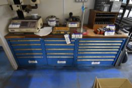 Three Link 51 Multi-Drawer Cabinets, with timber t