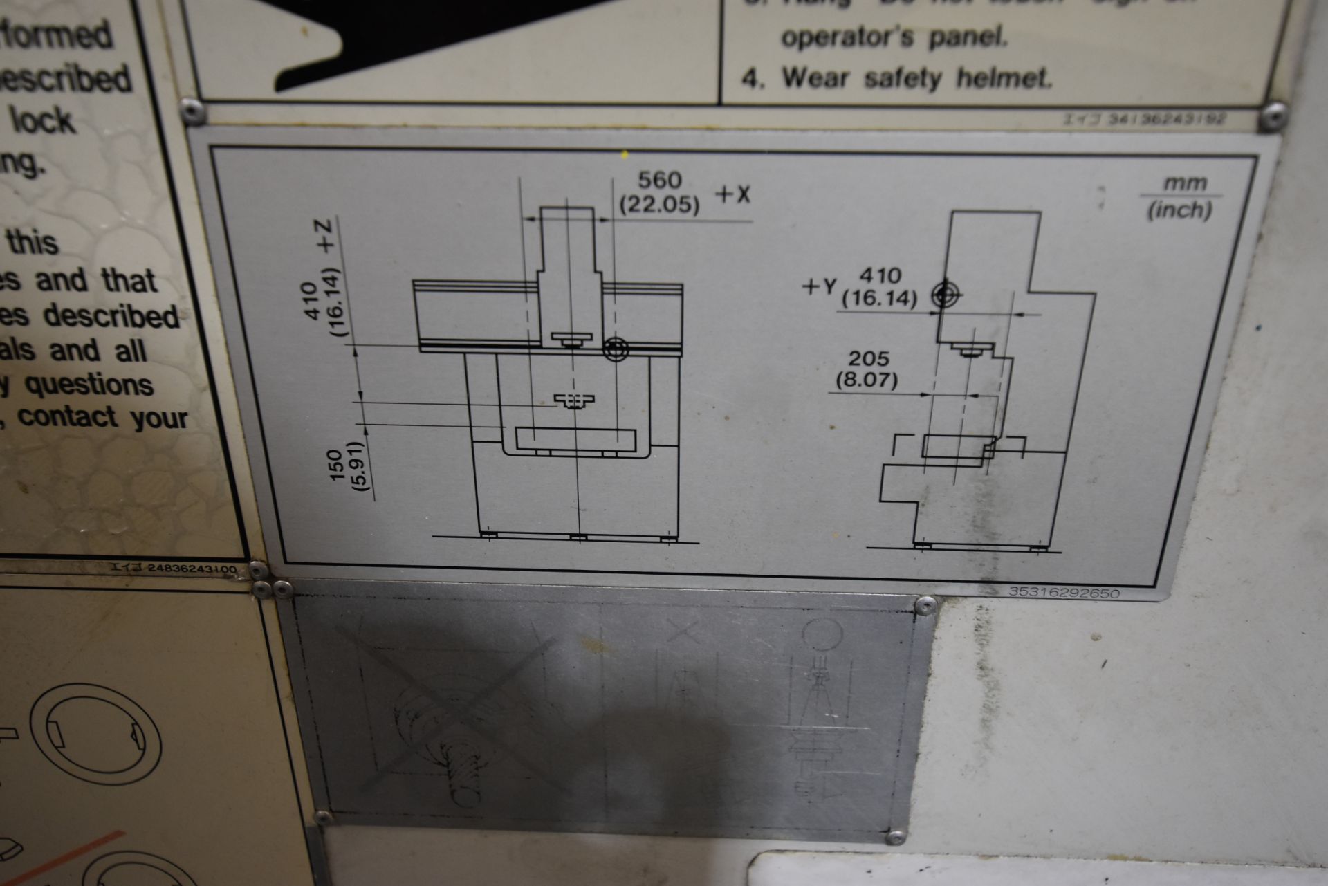 Mazak FJV-20 THREE AXIS CNC VERTICAL MACHINING CEN - Image 7 of 19