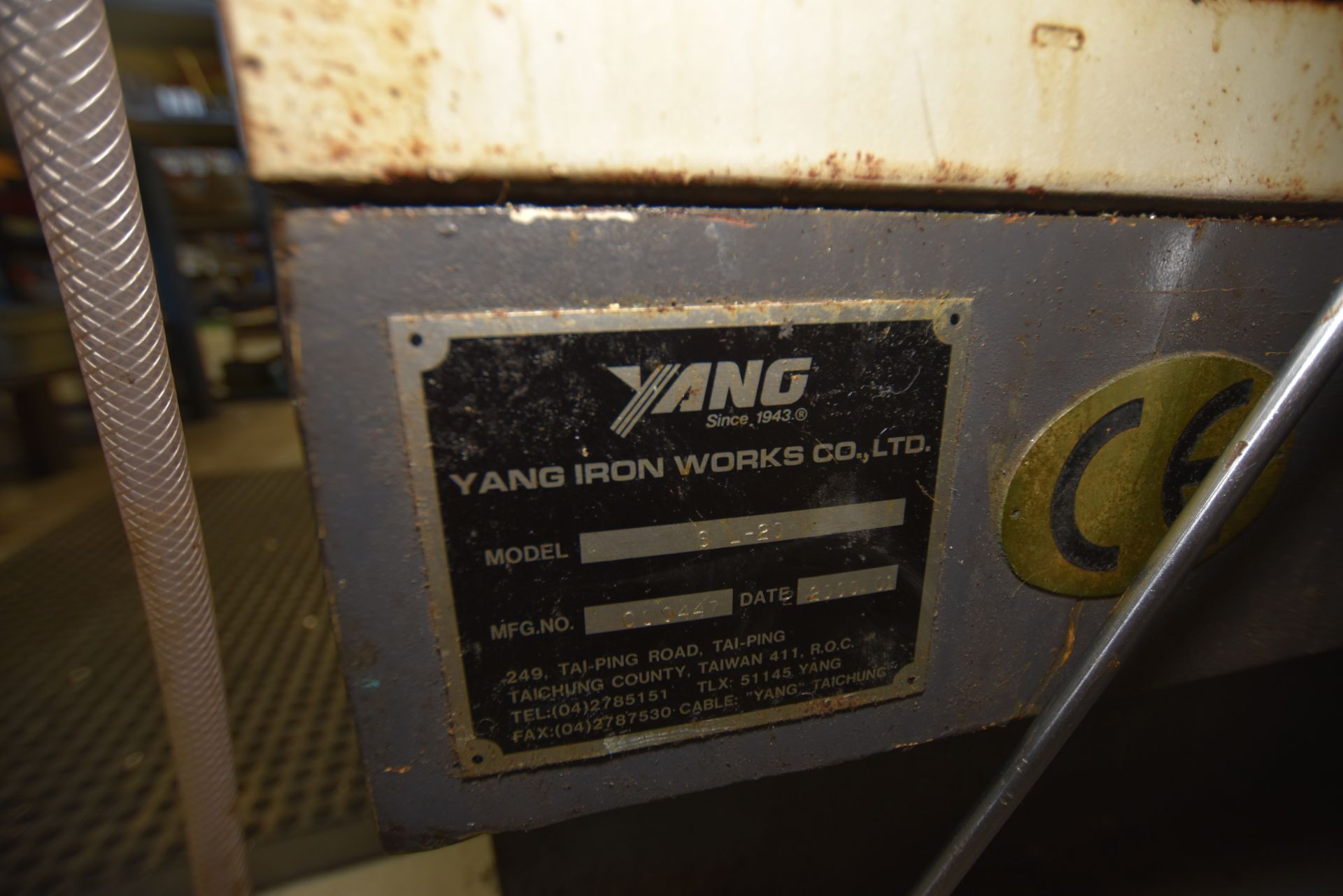Yang/ Dugard Eagle SML-20 TWO AXIS CNC LATHE, seri - Image 6 of 12