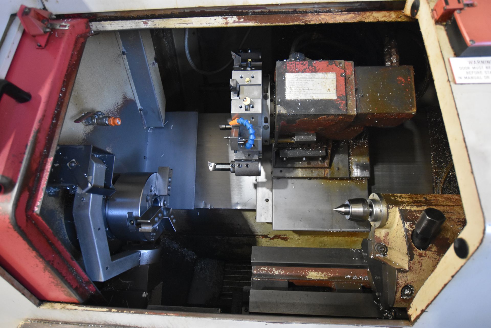 Yang/ Dugard Eagle SML-20 TWO AXIS CNC LATHE, seri - Image 7 of 12