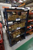 Five-Tier Steel Rack, approx. 1m x 600mm x 1.84m h