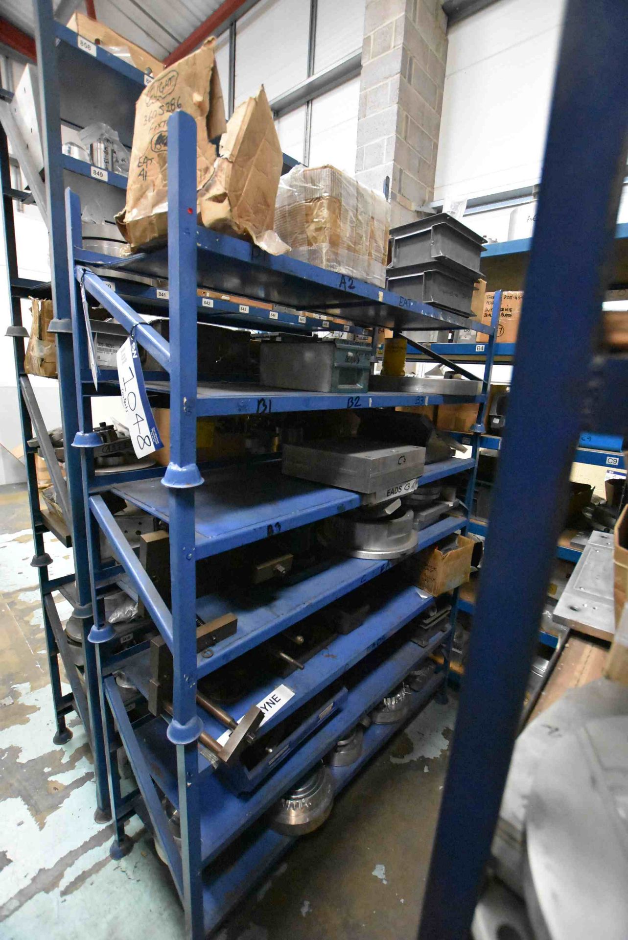 Three Stacking Shelf Pallets, overall size approx.