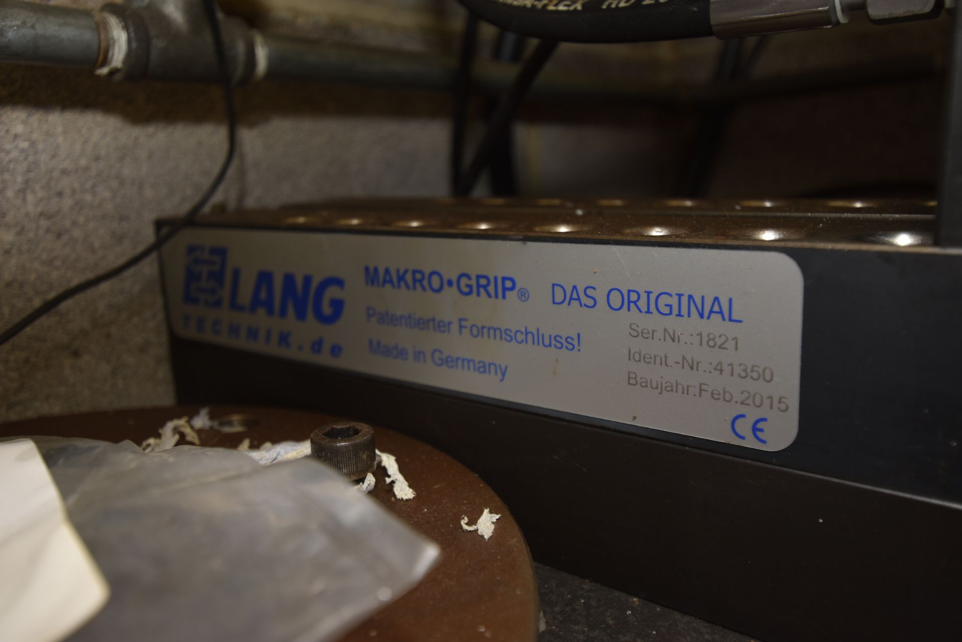 Lang Technik Makro Grip Stamping Unit, serial no. - Image 2 of 6