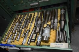 Boring Bars & Equipment, in one drawer of rack