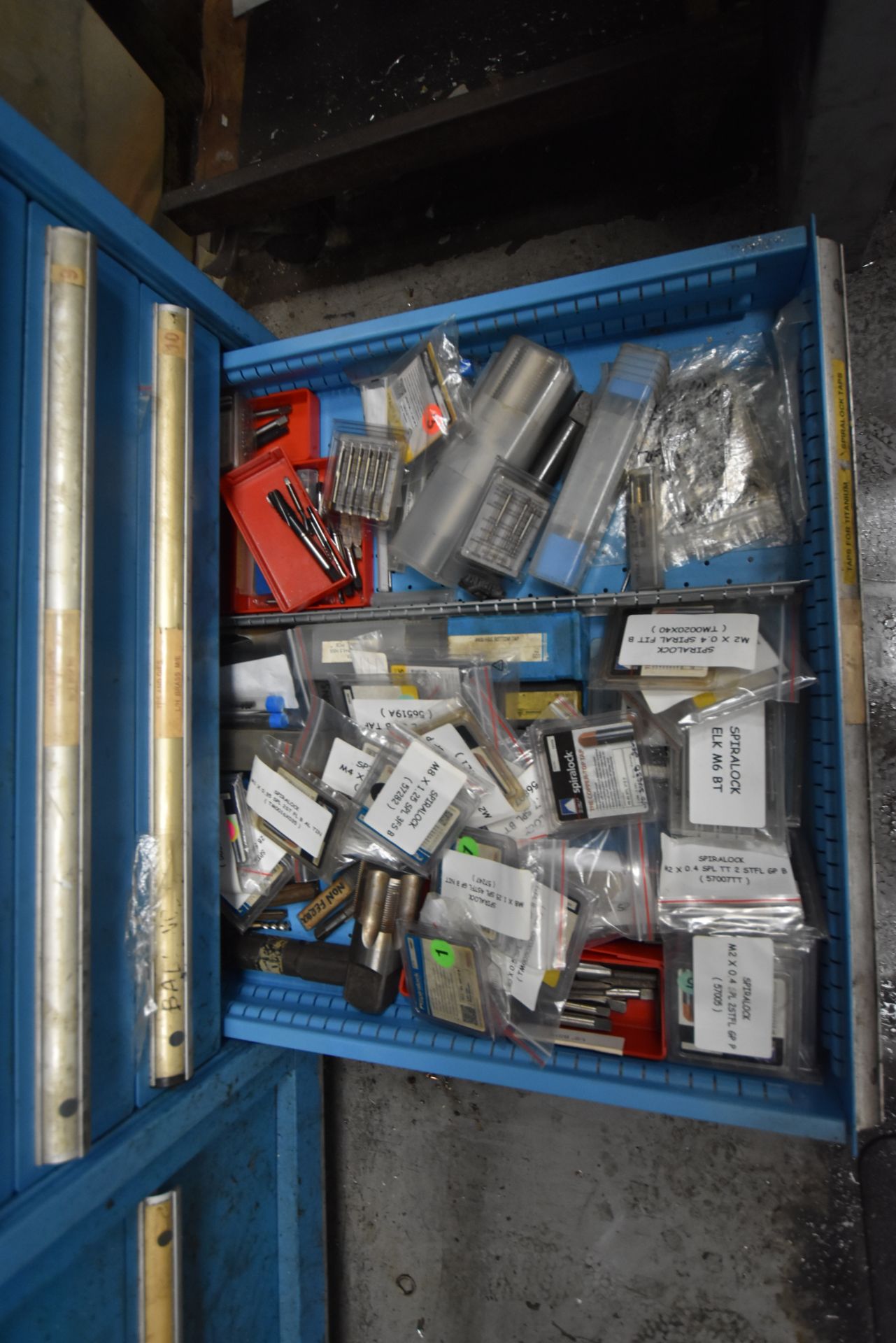 Contents of Multi-Drawer Cabinet, including mills - Image 11 of 11