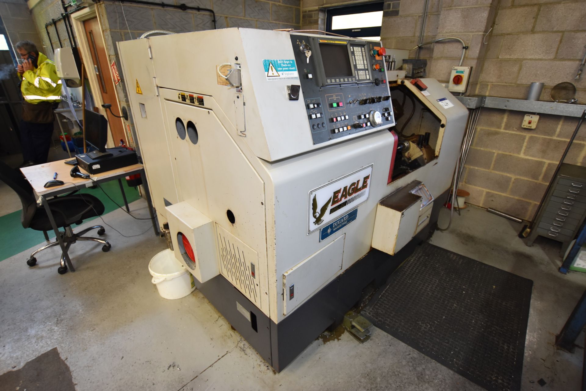 Yang/ Dugard Eagle SML-20 TWO AXIS CNC LATHE, seri