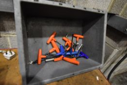 Assorted Tooling, in plastic box