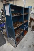 Four-Tier Steel Rack, approx. 1640mm x 560mm x 183