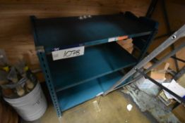 Three-Tier Steel Rack, approx. 1.04 x 500mm x 900m