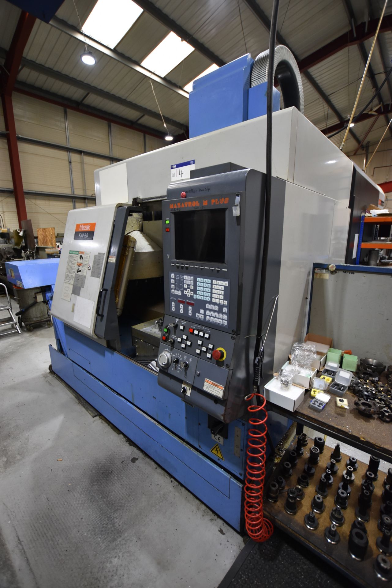 Mazak FJV-20 THREE AXIS CNC VERTICAL MACHINING CEN