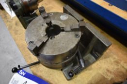 Rotary Table, with 200mm dia. three jaw chuck