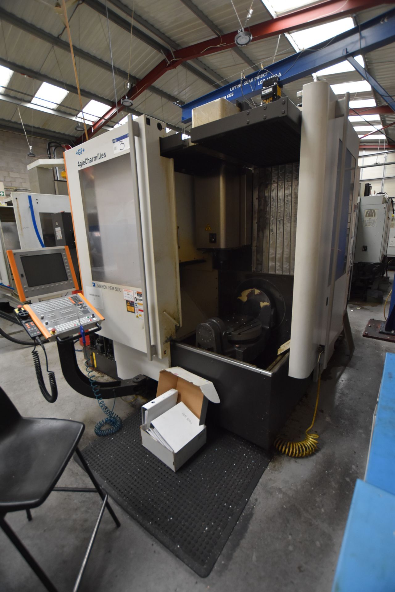 Mikron (Agie Charmilles) HEM500 500U FIVE AXIS CNC - Image 2 of 15