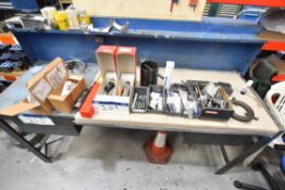 Assorted Tooling, as set out on bench