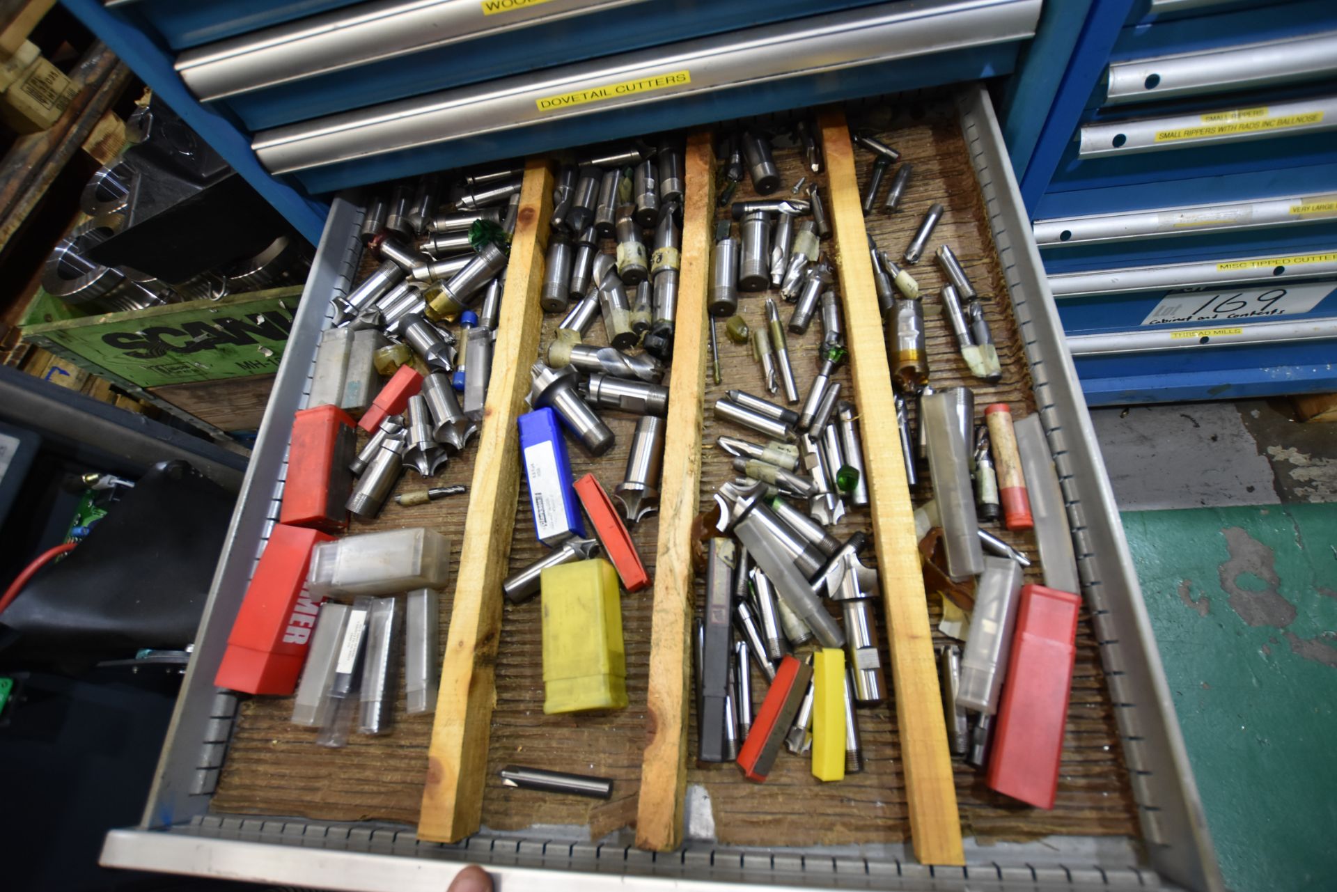 Multi-Drawer Steel Cabinet, with contents, includi - Image 6 of 12