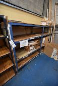 Four-Tier Steel Rack, approx. 2.9m x 700mm x 1.75m