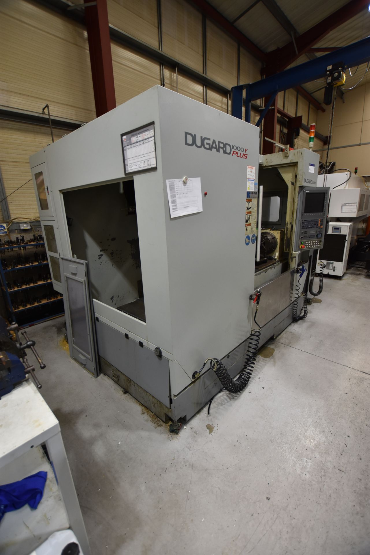 Dugard 1000Y PLUS FOUR AXIS CNC VERTICAL MACHINING - Image 2 of 13