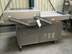 Webomatic MODEL PNC30-6-PR SWING LID VACUUM PACKER, sealing bar length approx. 850 mm, distance