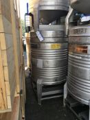 Six Ucon AG 800 litre Skid Mounted Fluid Containers, each approx. 1000mm x 1000mm x 1750mm high, £50