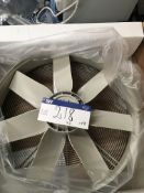 Four Euroseries Axial Plate Fans, approx. 640mm dia. (boxed/unused), £40 lift out charge