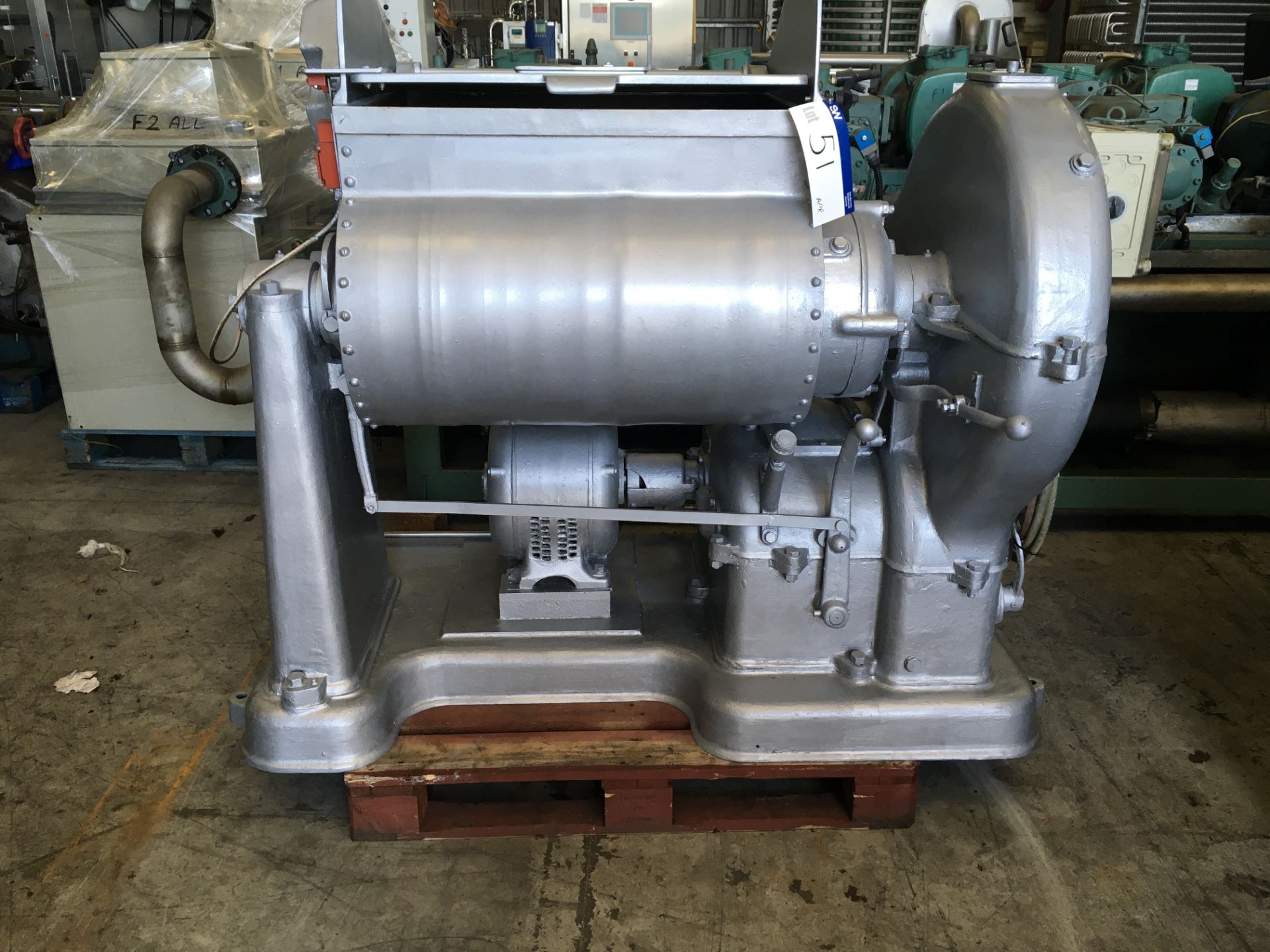 Morton Gridlap GL70 Mixer, approx. 1200mm x 1800mm x 1600mm high, £100 lift out charge