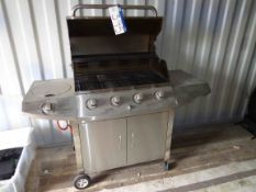 Stainless Steel Gas Fire BBQ