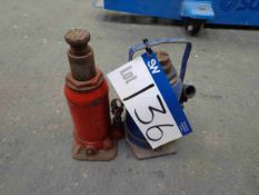 Two Hydraulic Bottle Jacks