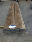 19 Lengths of Hardwood, approx. 3090 x 150 x 38mm