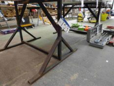 Two Steel Trestles