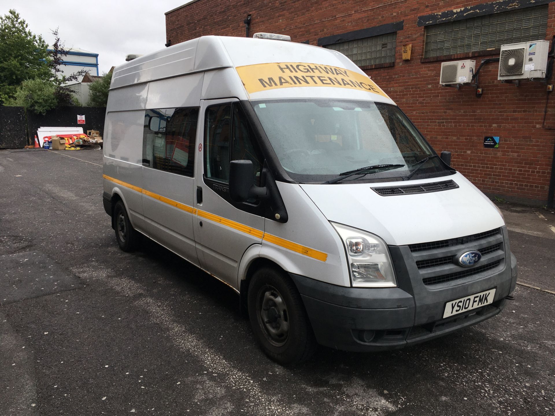 FORD TRANSIT 350 TDCI HIGH ROOF WELFARE VAN, Reg No: YS10 FMK, Date of Registration: 28.07/2010, - Image 3 of 12