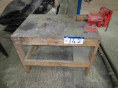 CLARKE 5½” Swivel Base Engineers Vice and Workbench