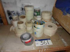 Quantity of Scrim Tape and Duct Tape